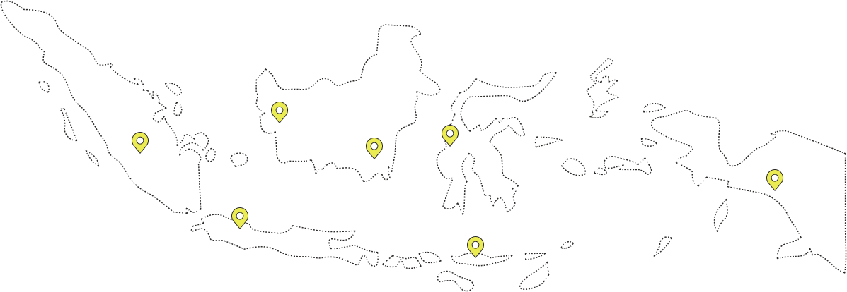 Map of Indonesia